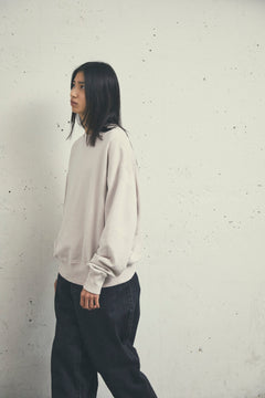 Used dyed crew neck sweatshirt