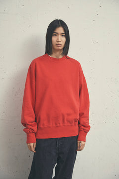 Used dyed crew neck sweatshirt