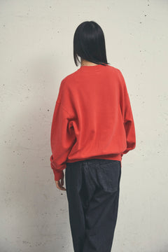 Used dyed crew neck sweatshirt