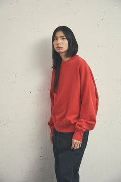 Used dyed crew neck sweatshirt