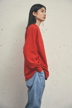 17/- ROUND SHAPE DYED L/S TEE