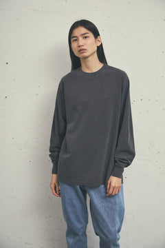 17/- ROUND SHAPE DYED L/S TEE