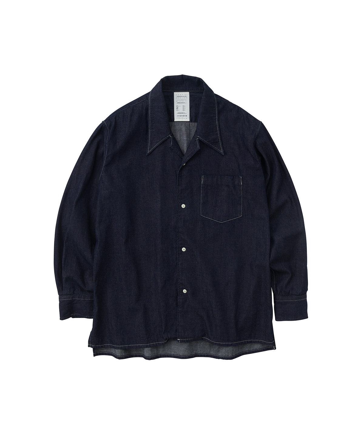 70’S DENIM SHIRT INDIGO