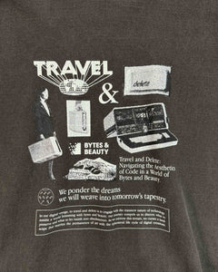 17/- ROUND SHAPE S/S TEE -TRAVEL