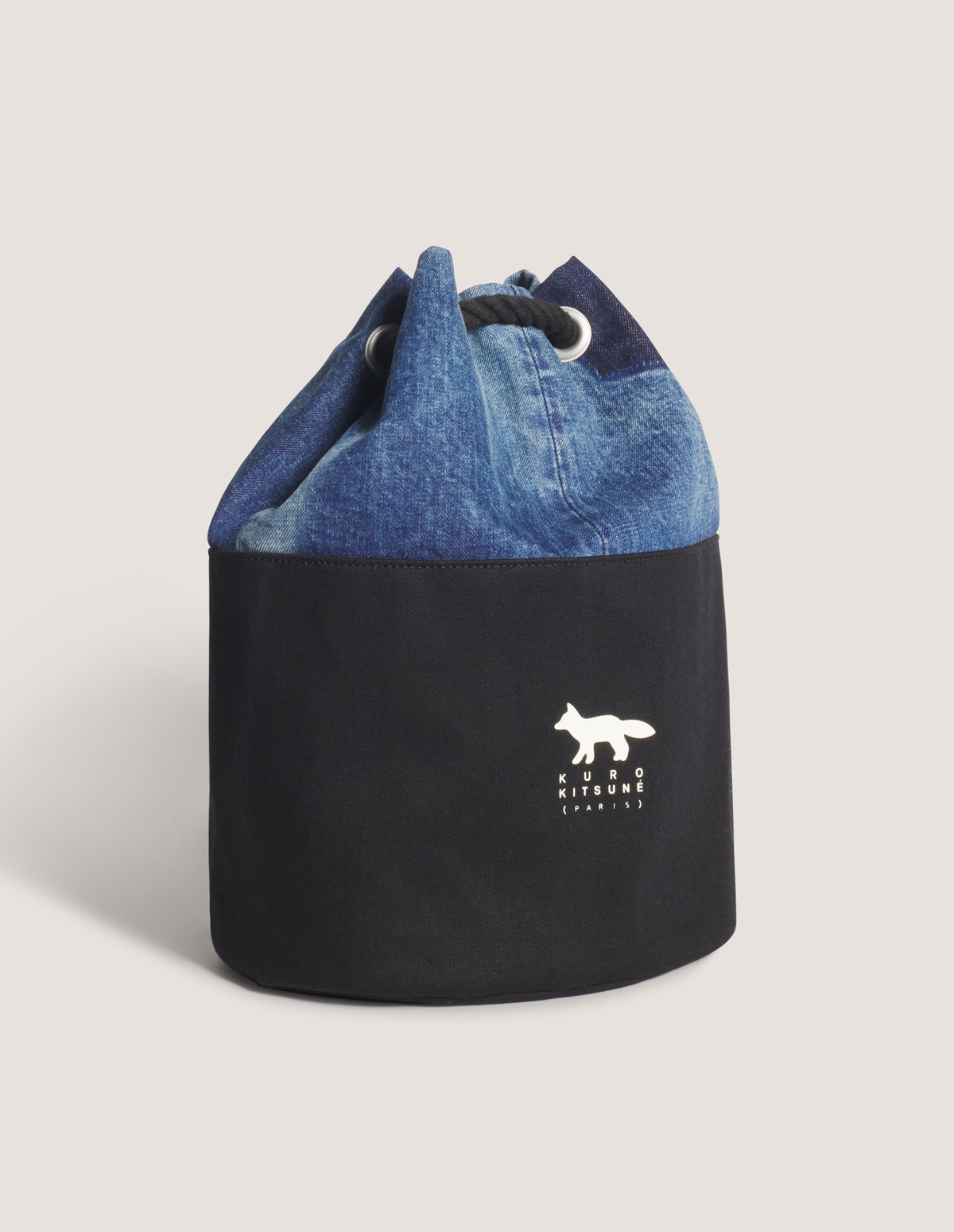 MAISON KITSUNÉ X KURO DENIM BAG