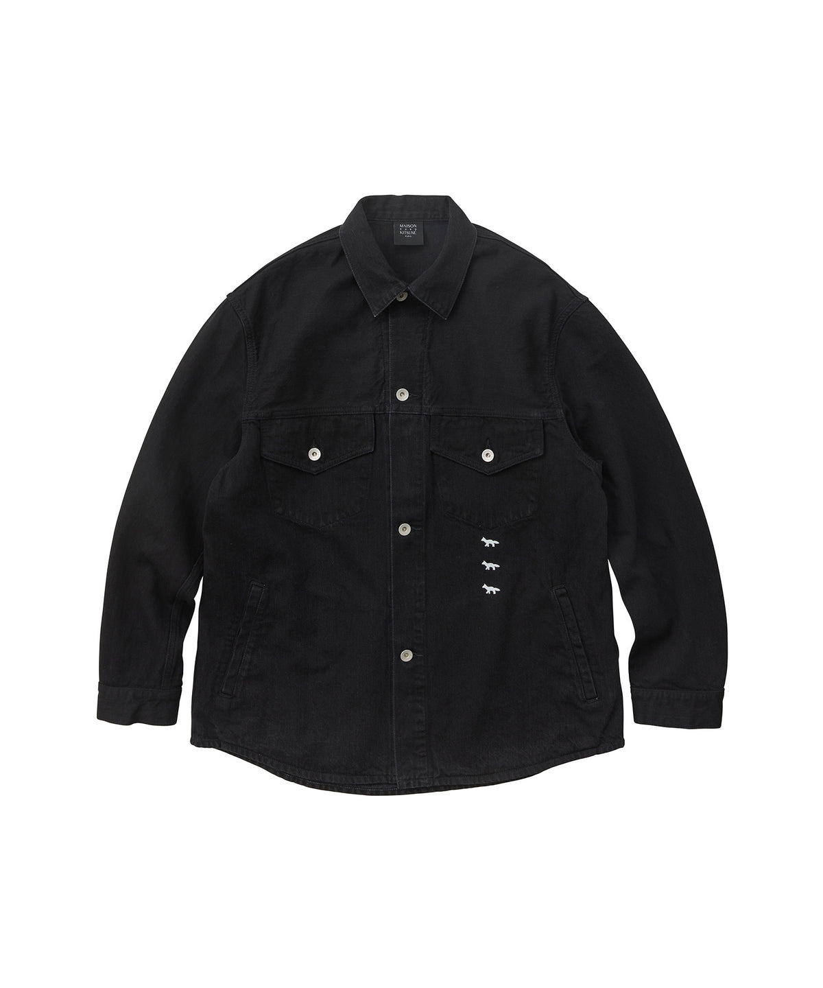 MAISON KITSUNÉ X KURO DENIM SHIRT