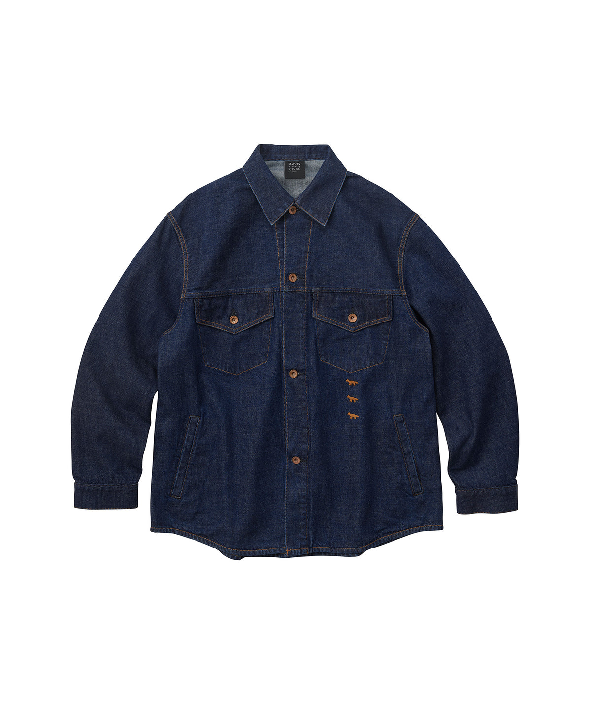 MAISON KITSUNÉ X KURO DENIM SHIRT