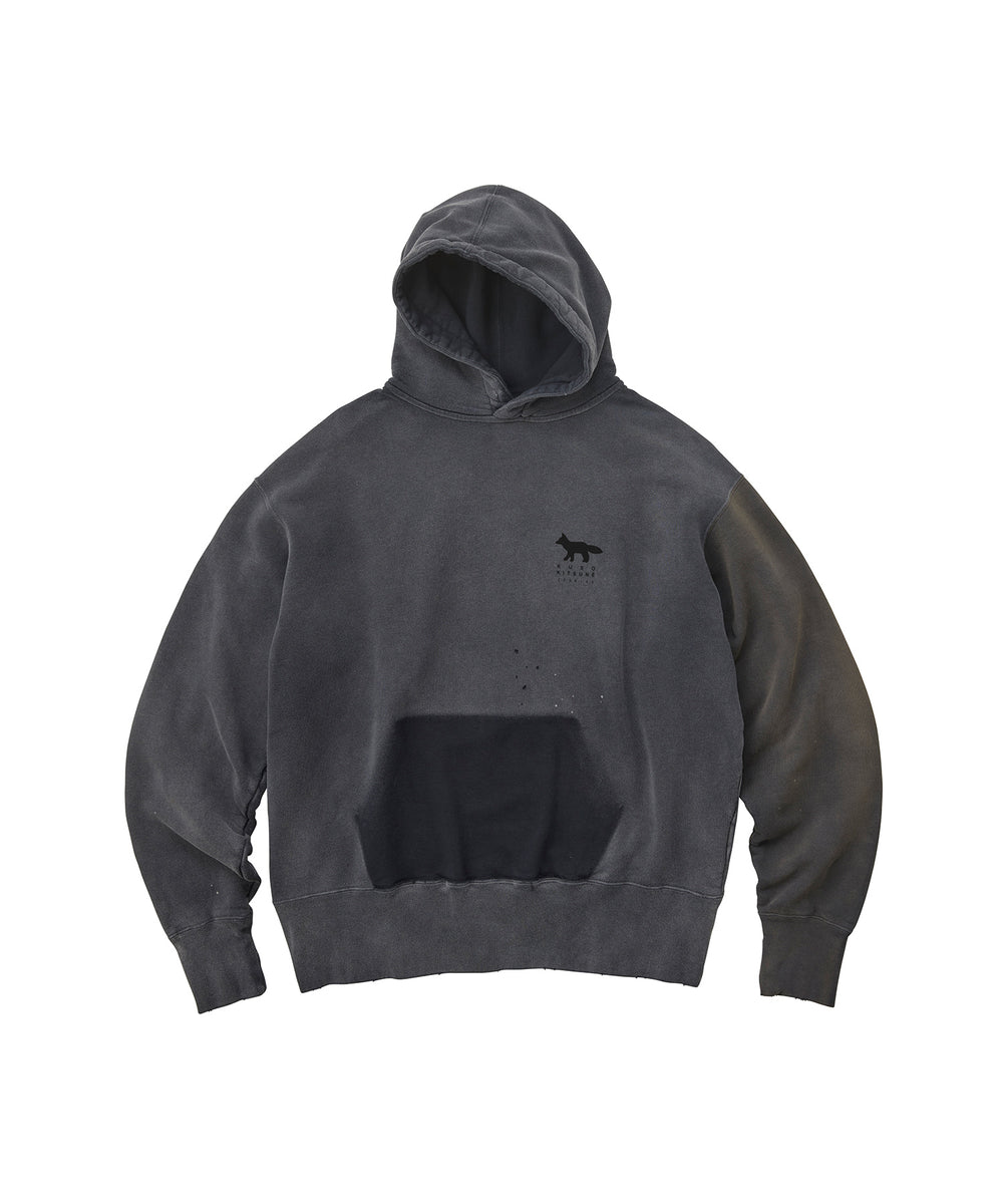 MAISON KITSUNÉ X KURO PATCHWORKED FOX PARKA
