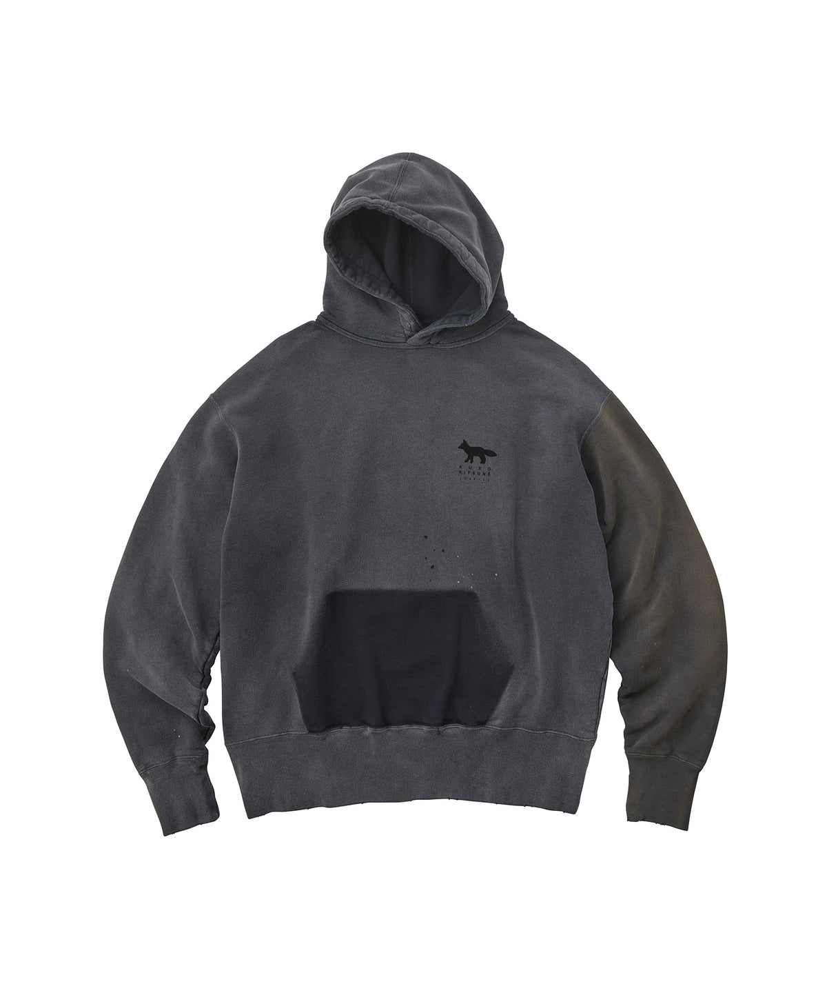 MAISON KITSUNÉ X KURO PATCHWORKED FOX PARKA