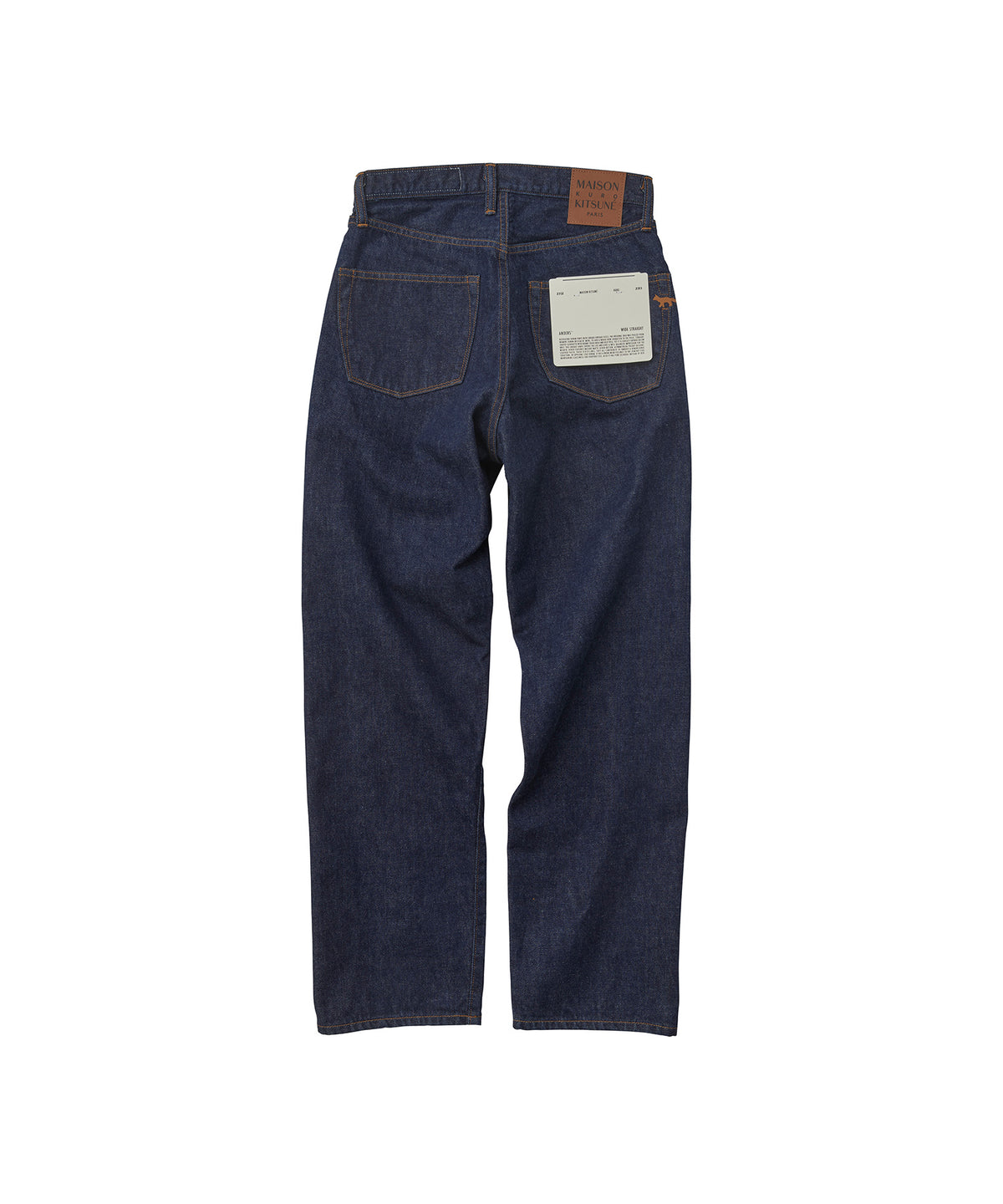 MAISON KITSUNÉ X KURO SELVEDGE DENIM PANTS