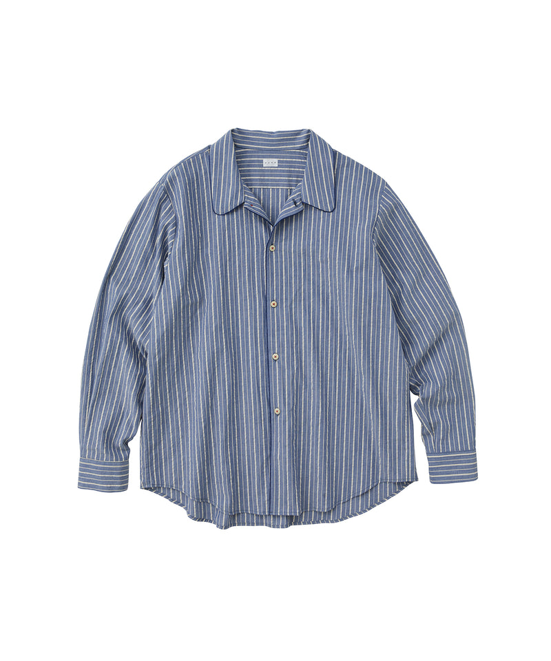 QUIET STRIPE PIPING SHIRT