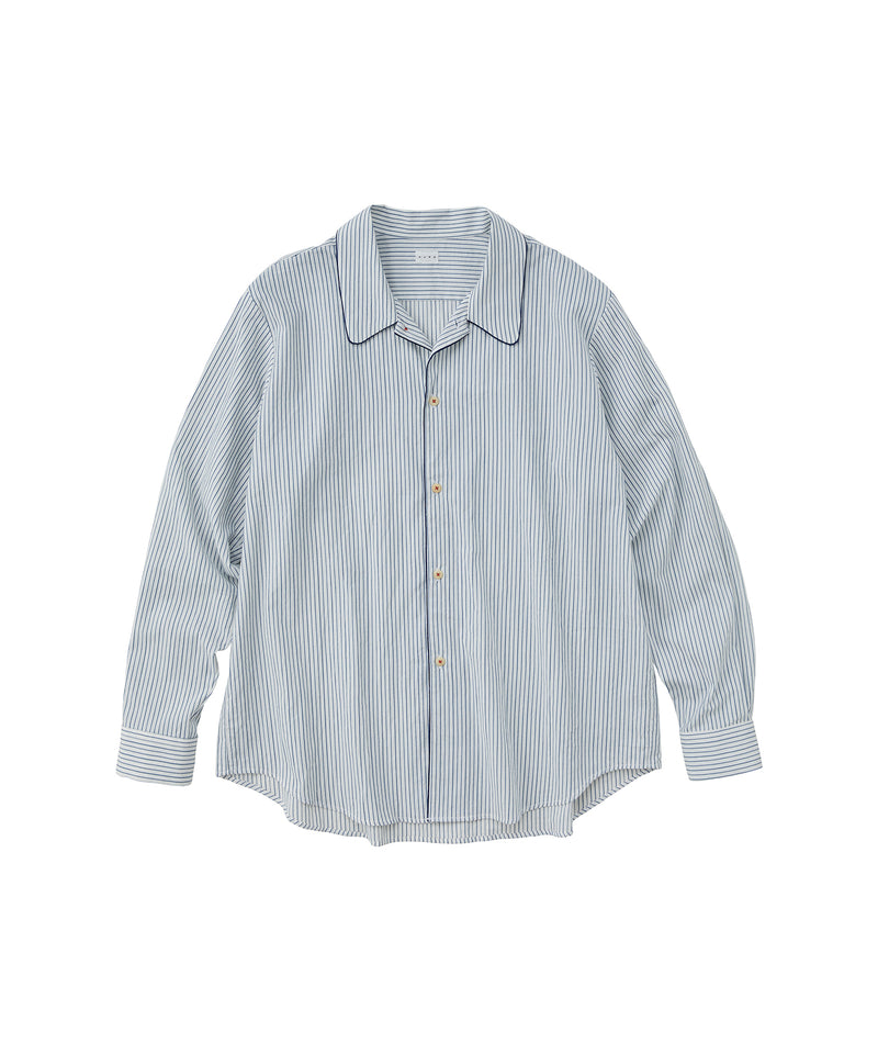 QUIET STRIPE PIPING SHIRT