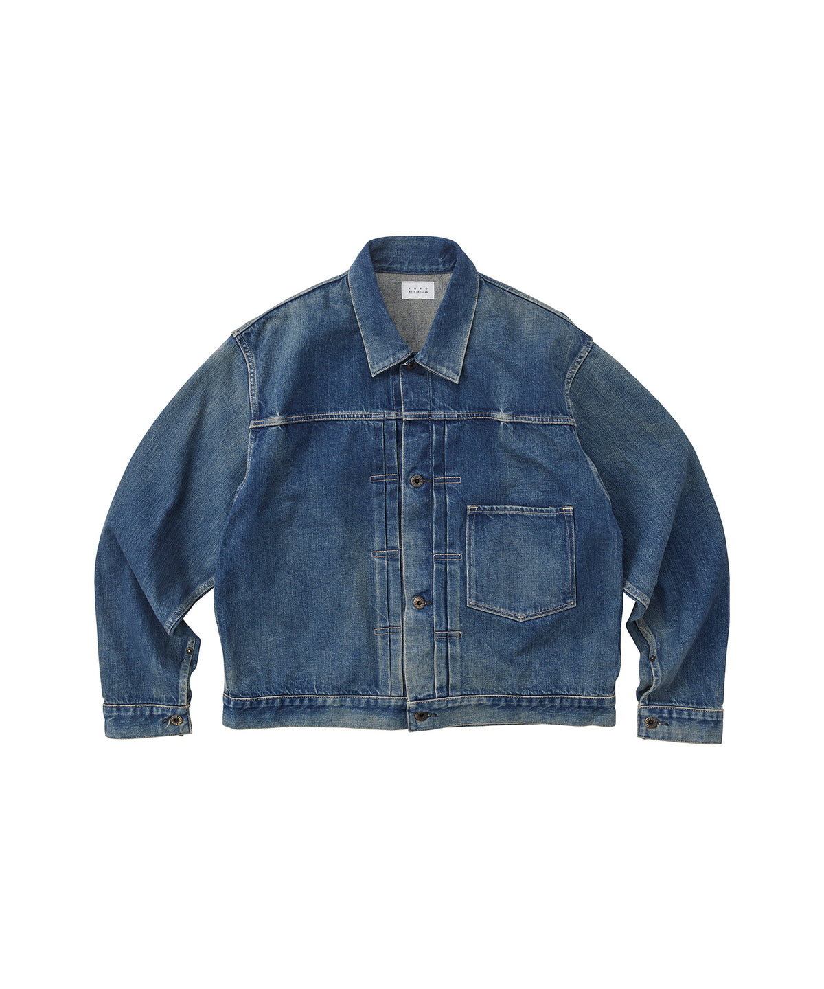 STANDARD DENIM JACKET - RATIO WASH 001