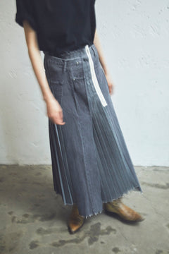 REMAKE DENIM MARK VI SKIRT