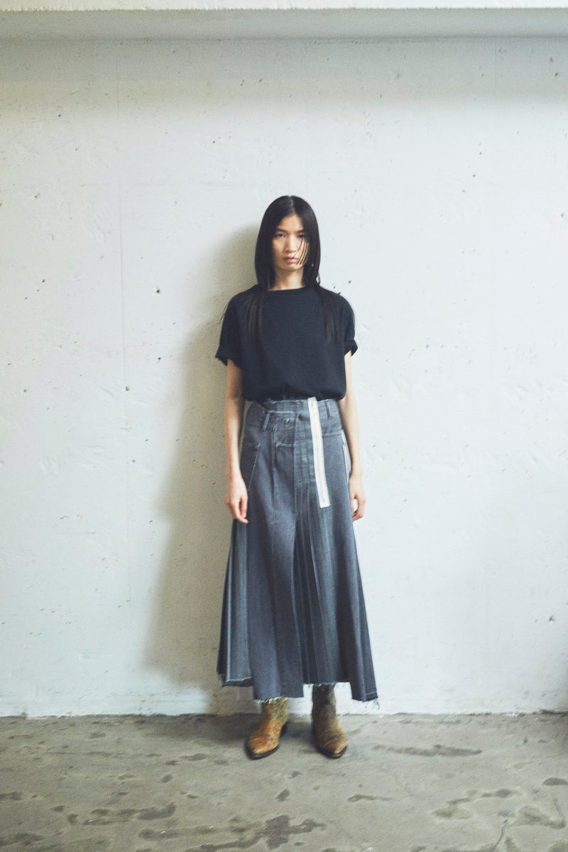 REMAKE DENIM MARK VI SKIRT