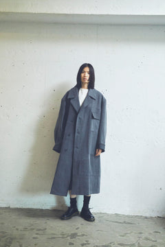 REMAKE DENIM MILITARY MARK III COAT