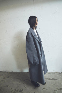 REMAKE DENIM MILITARY MARK III COAT