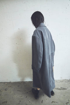 REMAKE DENIM MILITARY MARK III COAT