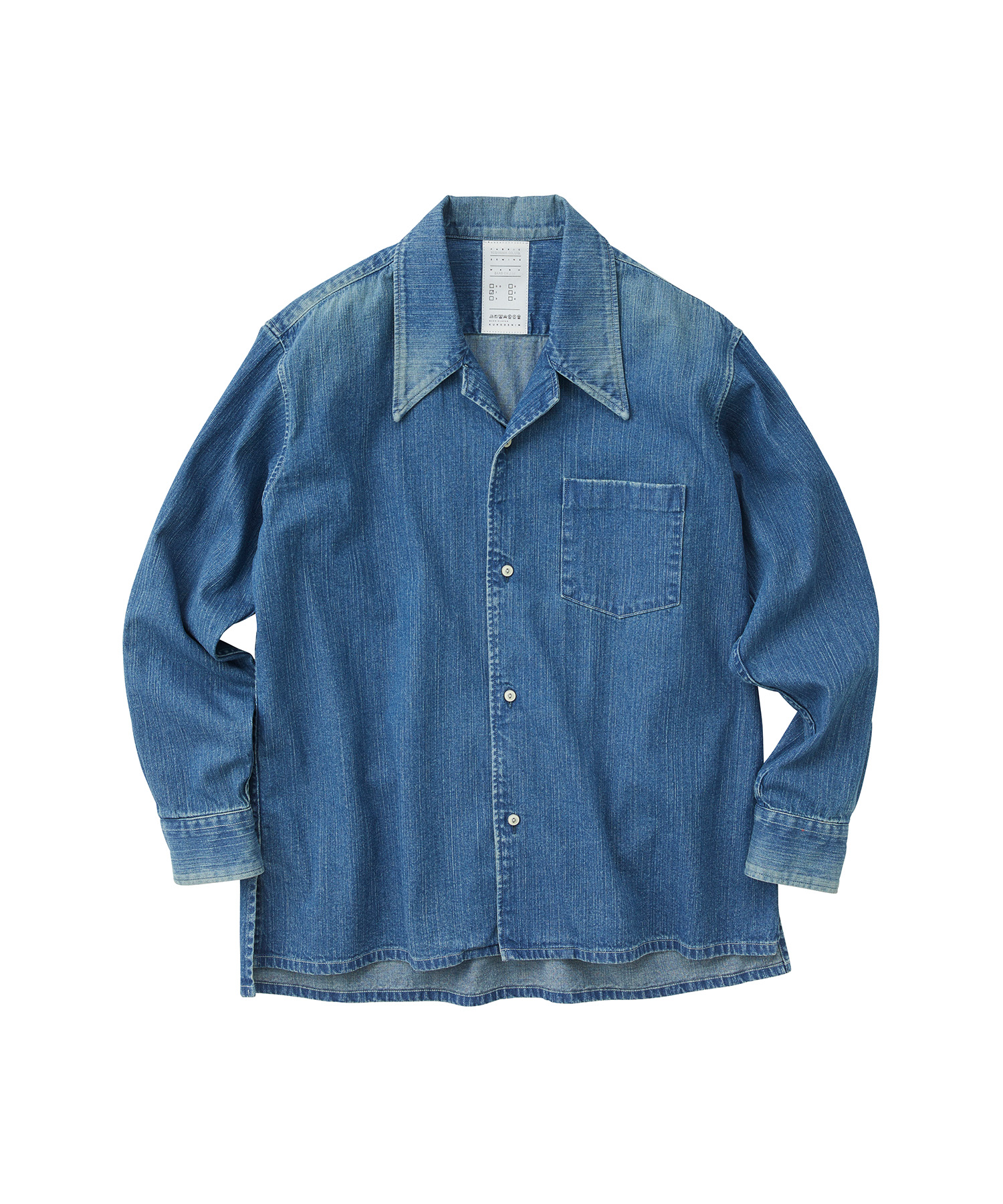 KURO | 70's デニムシャツ | ヴィンテージスタイル・日本製 KURO | 70's デニムシャツ | ヴィンテージスタイル・日本製
