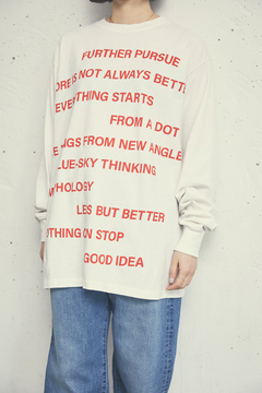 17/- ROUND SHAPE DYED L/S TEE