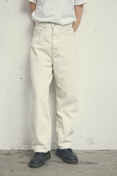 off-white　NEW SPACE パンツ OPTIMA OFF WHITE ONE WASH - KURO