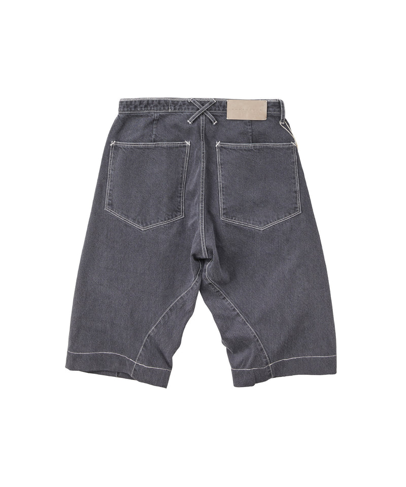 3D DENIM SHORT PANTS