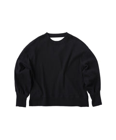 MILITARY RIB OVERSIZED OPENED BACK L/S TEE