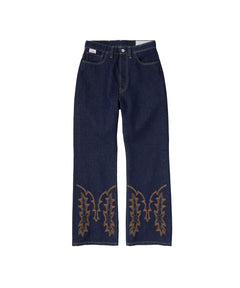 PRESTON EMBROIDERY - WESTERN / INDIGO