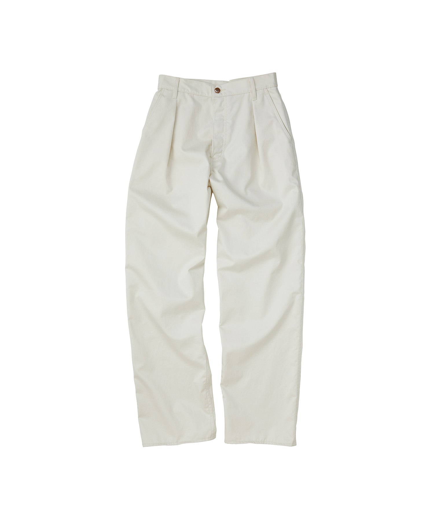 WEST POINT FABRIC CROSSED CHINO PANTS - KURO