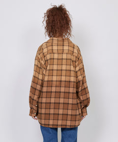 USED WASH OLD STYLE CHECK SHIRT