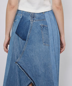 REMAKE DENIM MARK VI SKIRT