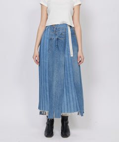 REMAKE DENIM MARK VI SKIRT