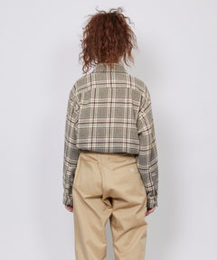 USED WASH OLD STYLE CHECK SHIRT