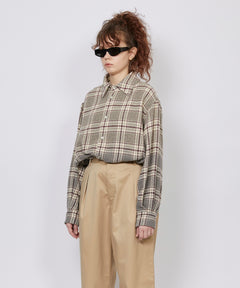 USED WASH OLD STYLE CHECK SHIRT