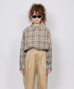 USED WASH OLD STYLE CHECK SHIRT