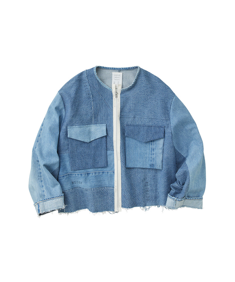 REMAKE DENIM MILITARY MARK Ⅱ JACKET