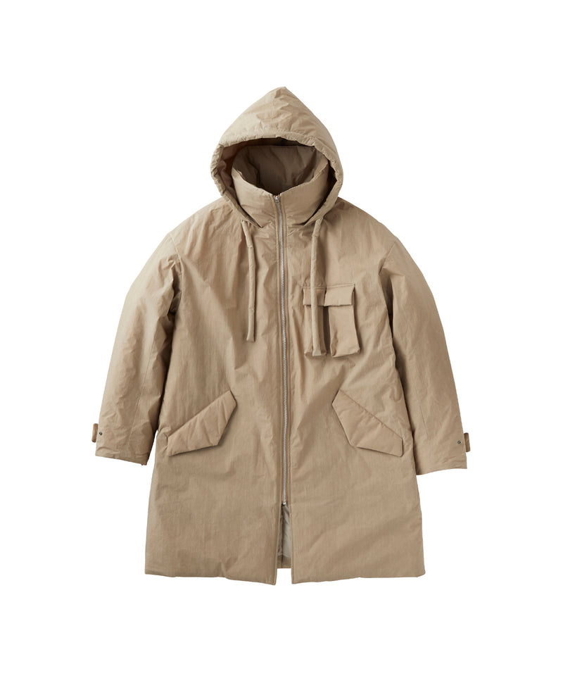 OILED BARTOLO HOODED COAT