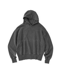 Used dyed sweat parka