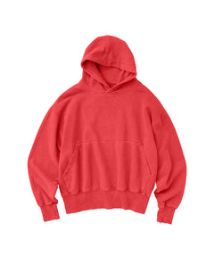 Used dyed sweat parka