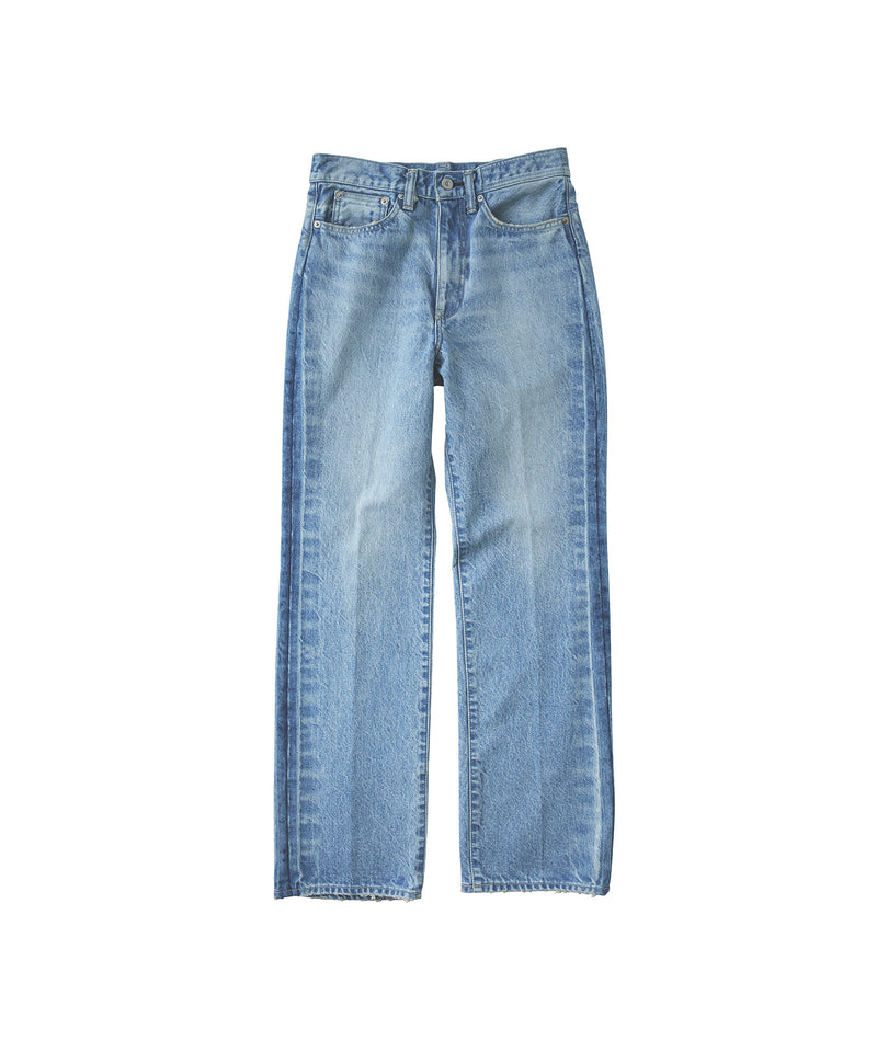 FLOWER STITCHING ON BUTTOCKS DENIM PANTS 002