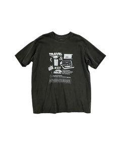 17/- ROUND SHAPE S/S TEE -TRAVEL