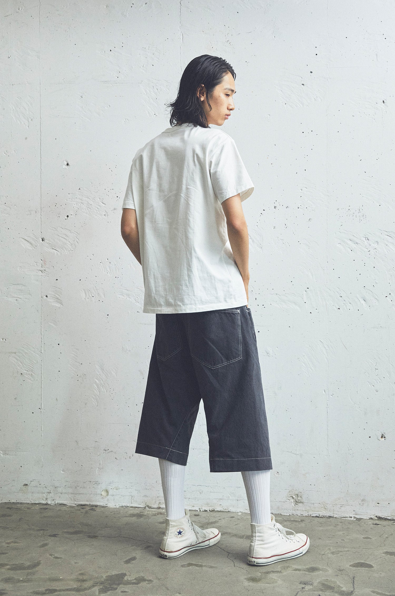 KURO | 3Dデニムショートデニムパンツ