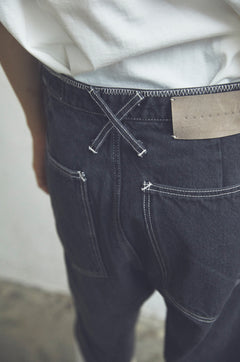 3D DENIM SHORT PANTS