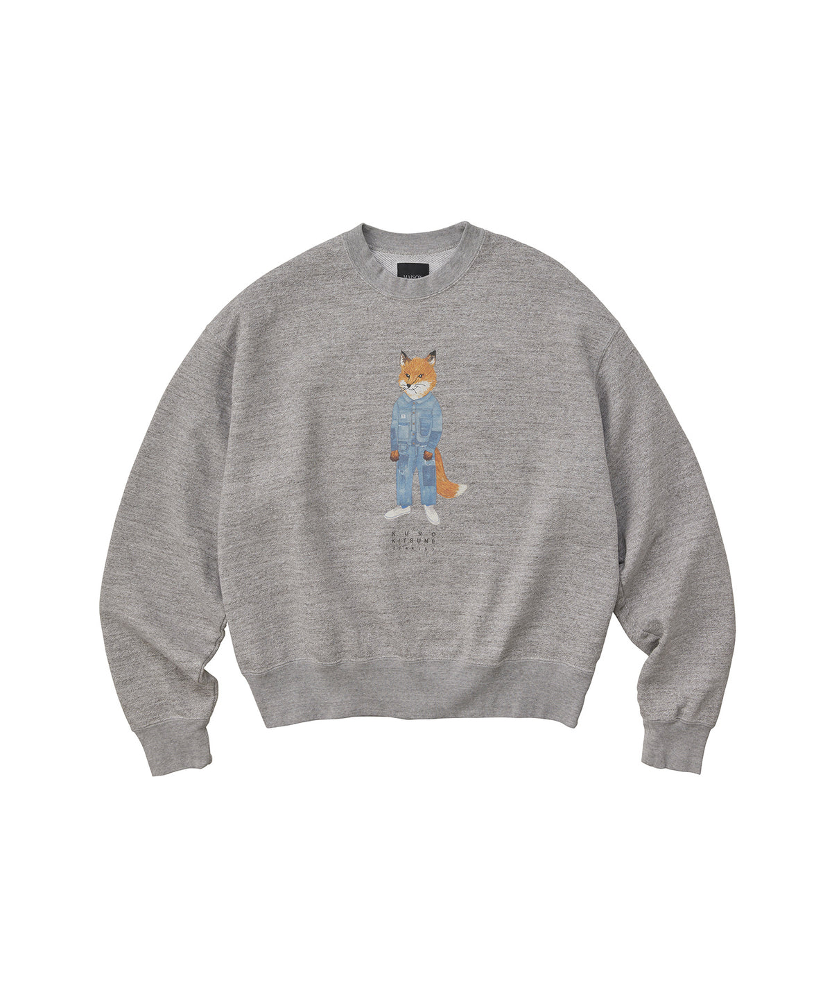 MAISON KITSUNÉ X KURO THE CRAFTED FOX SWEATSHIRT