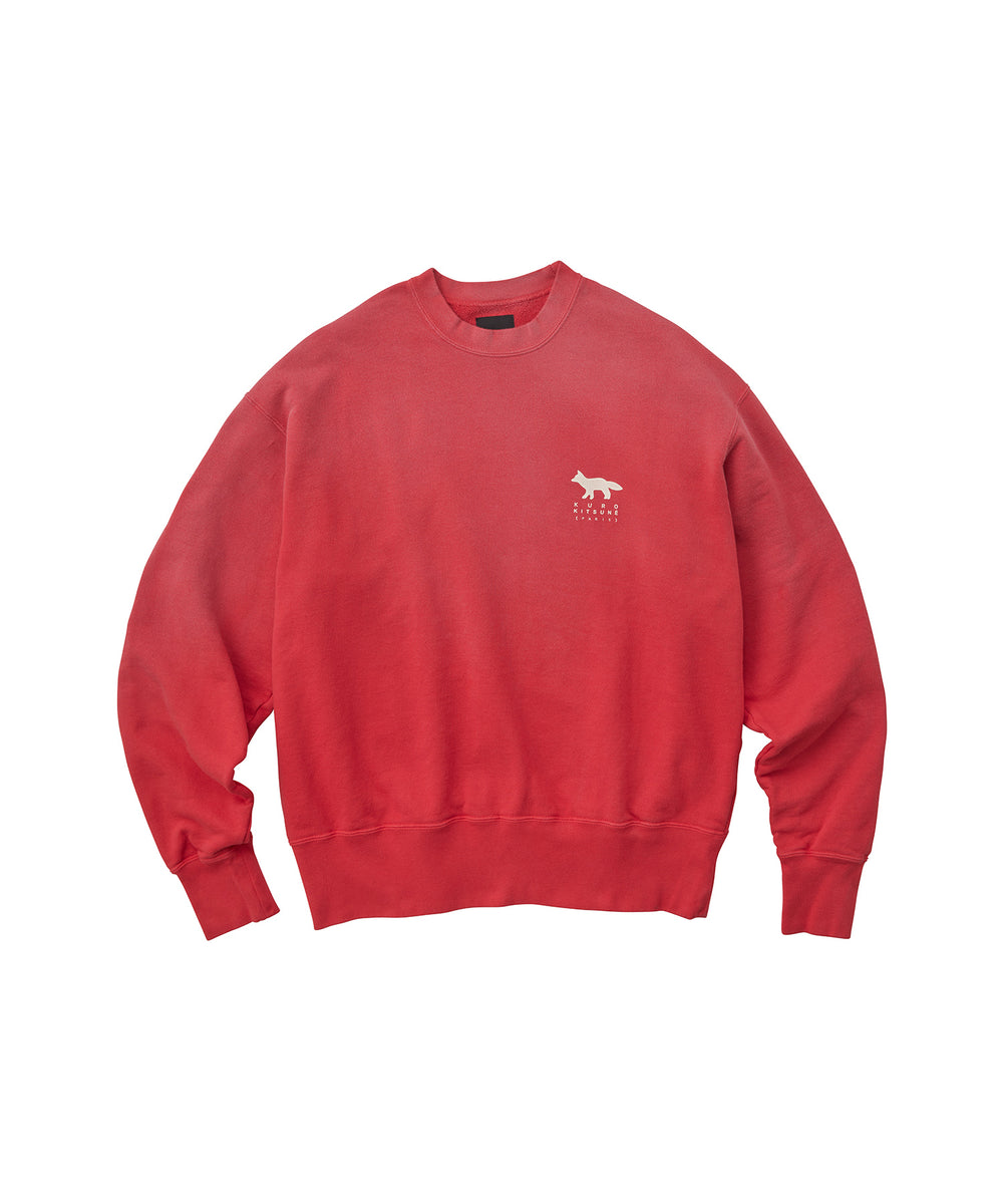 MAISON KITSUNÉ X KURO SUNFADE FOX SWEATSHIRT
