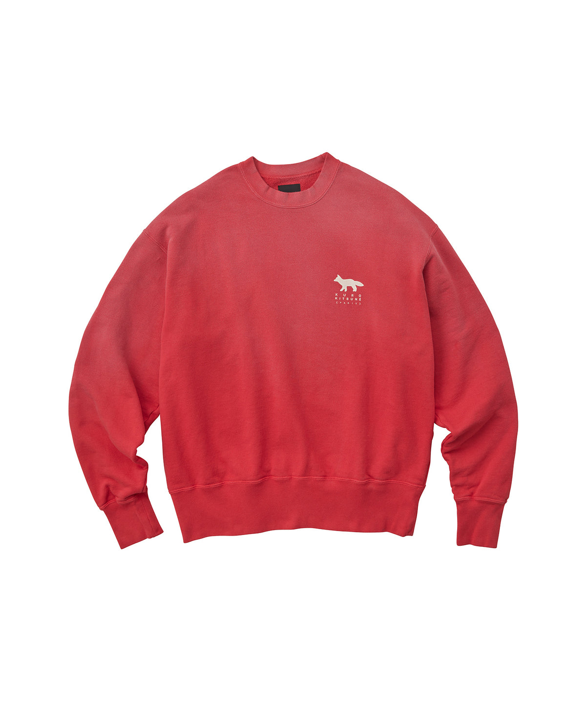 MAISON KITSUNÉ X KURO SUNFADE FOX SWEATSHIRT