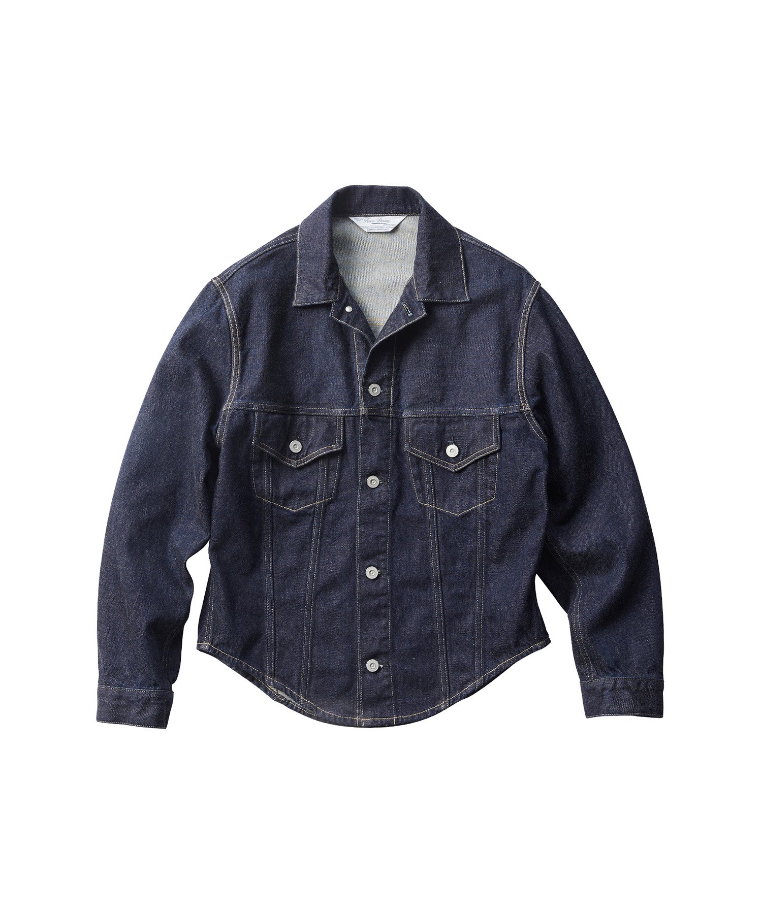 TUCK-IN DENIM JACKET - KURO