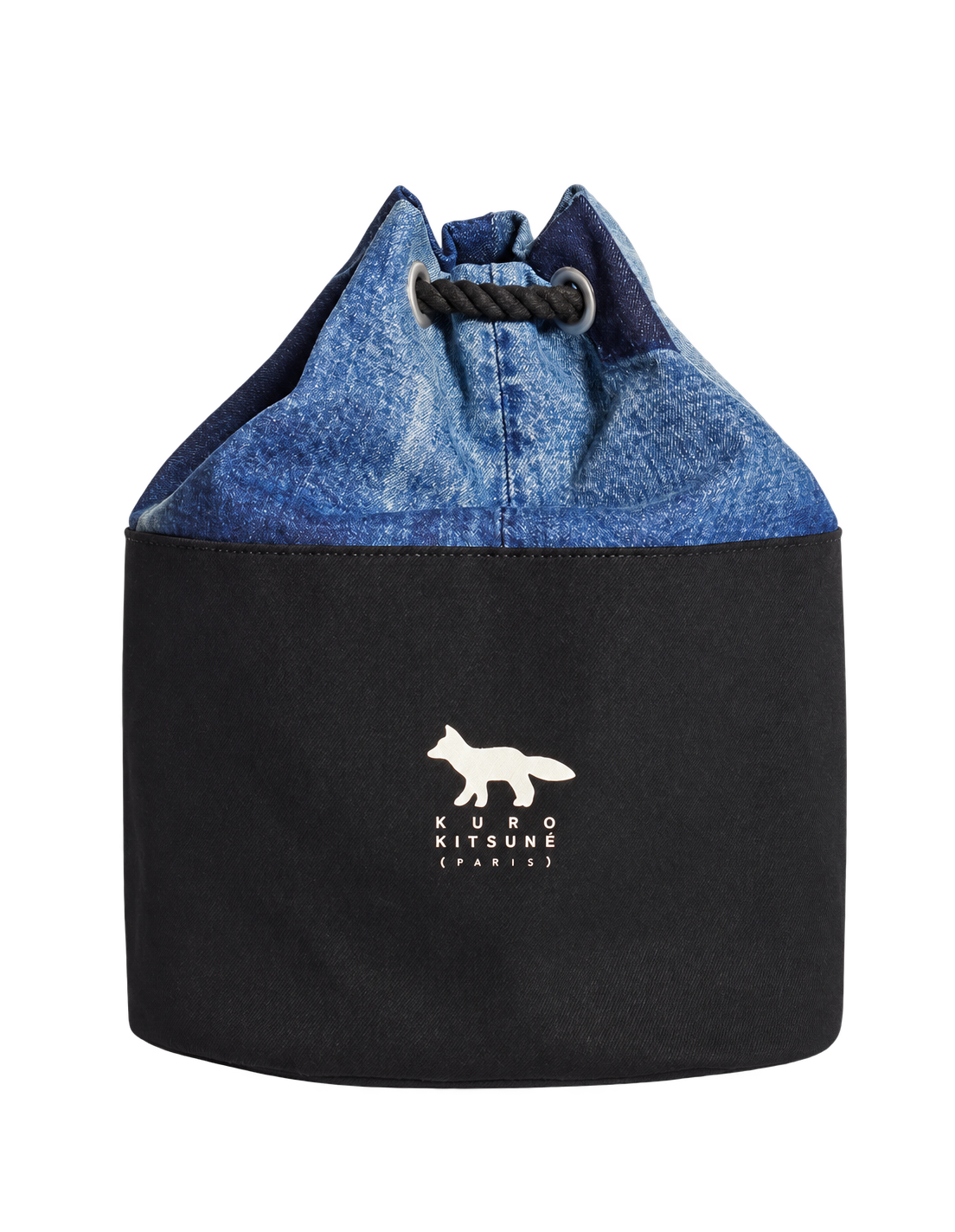 MAISON KITSUNÉ X KURO DENIM BAG