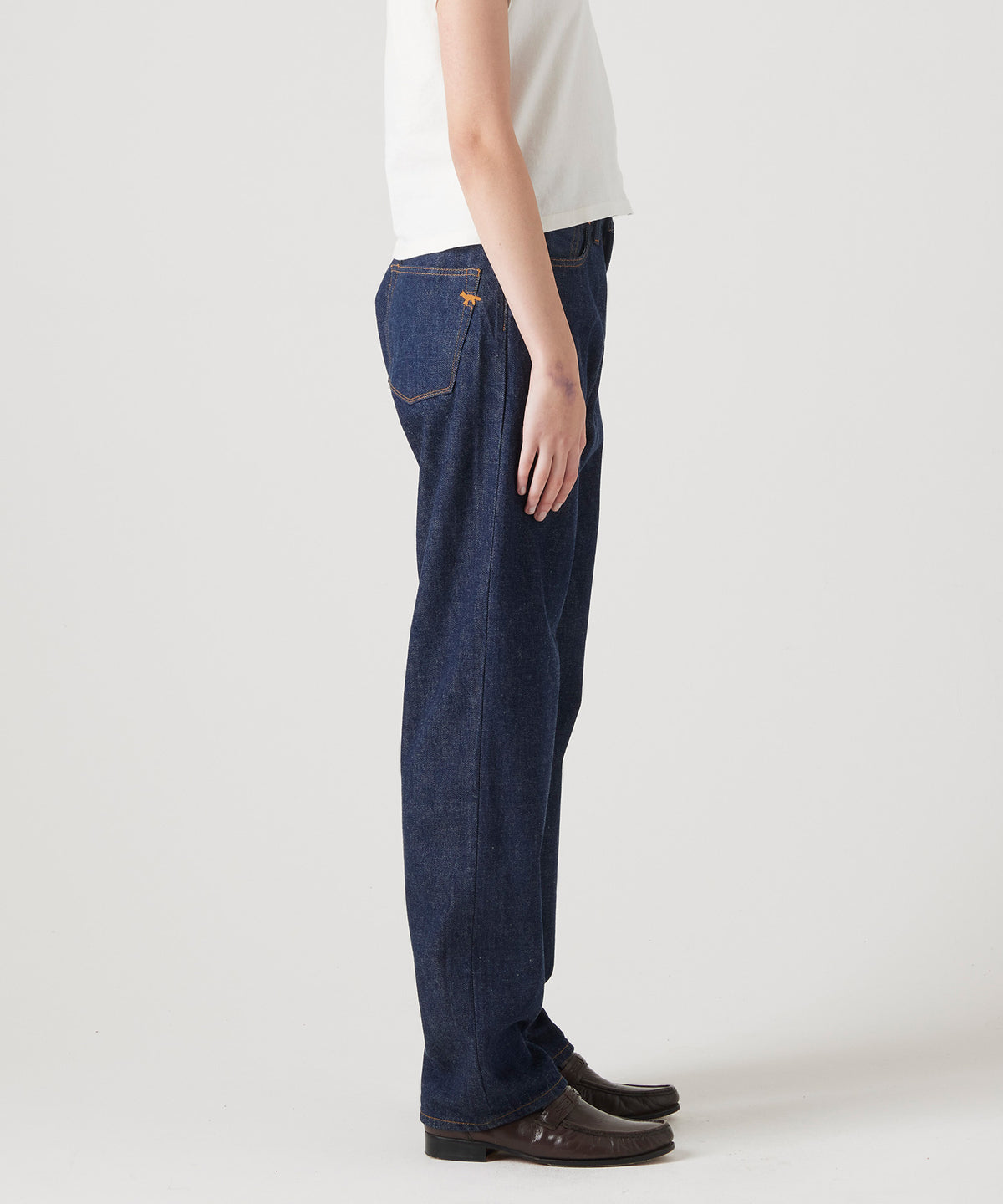 MAISON KITSUNÉ X KURO SELVEDGE DENIM PANTS