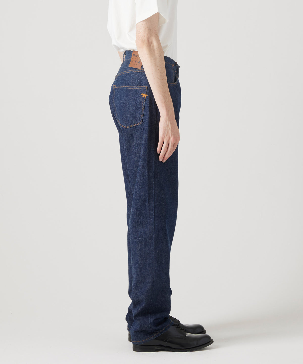MAISON KITSUNÉ X KURO SELVEDGE DENIM PANTS